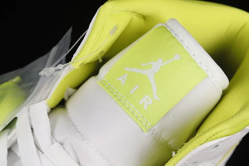 All Categories Air Jordan Jordan Series Basketball Shoes Air Jordan 1 Mid Air Jordan 1 Mid "White Lime" AJ1 Joe 1 Green Lime China Basketball Shoes BQ6472-131